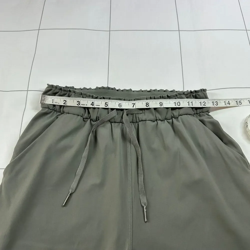 Lululemon Pants Womens 4 Grey Sage Keep Moving Ankle Athletic Commute Travel